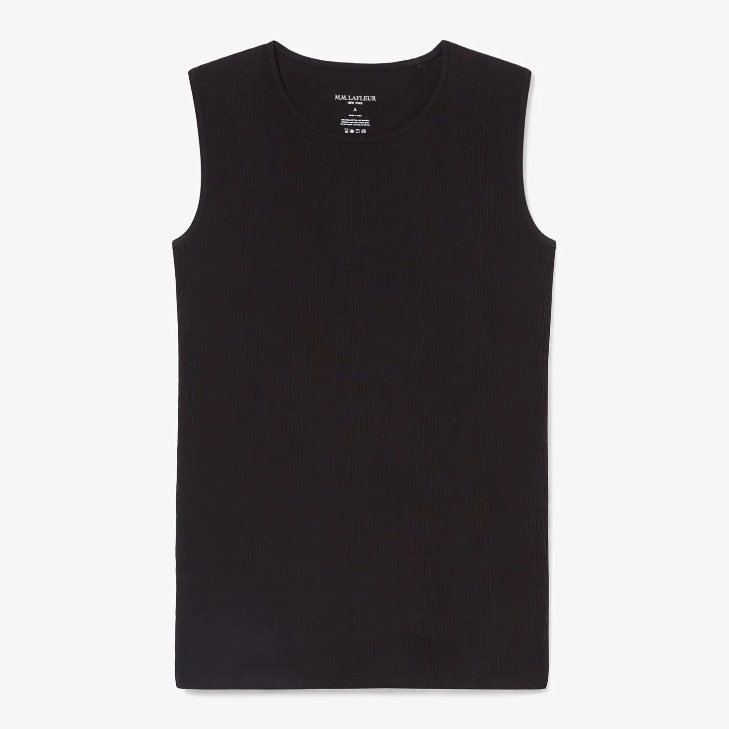 M.M.LaFleur T-Shirts|The Paige Tank - Organic Ribbed Pima Cotton
