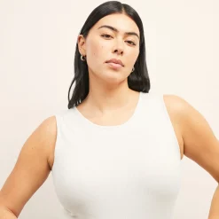 M.M.LaFleur Tops|The Paige Tank - Organic Ribbed Pima Cotton