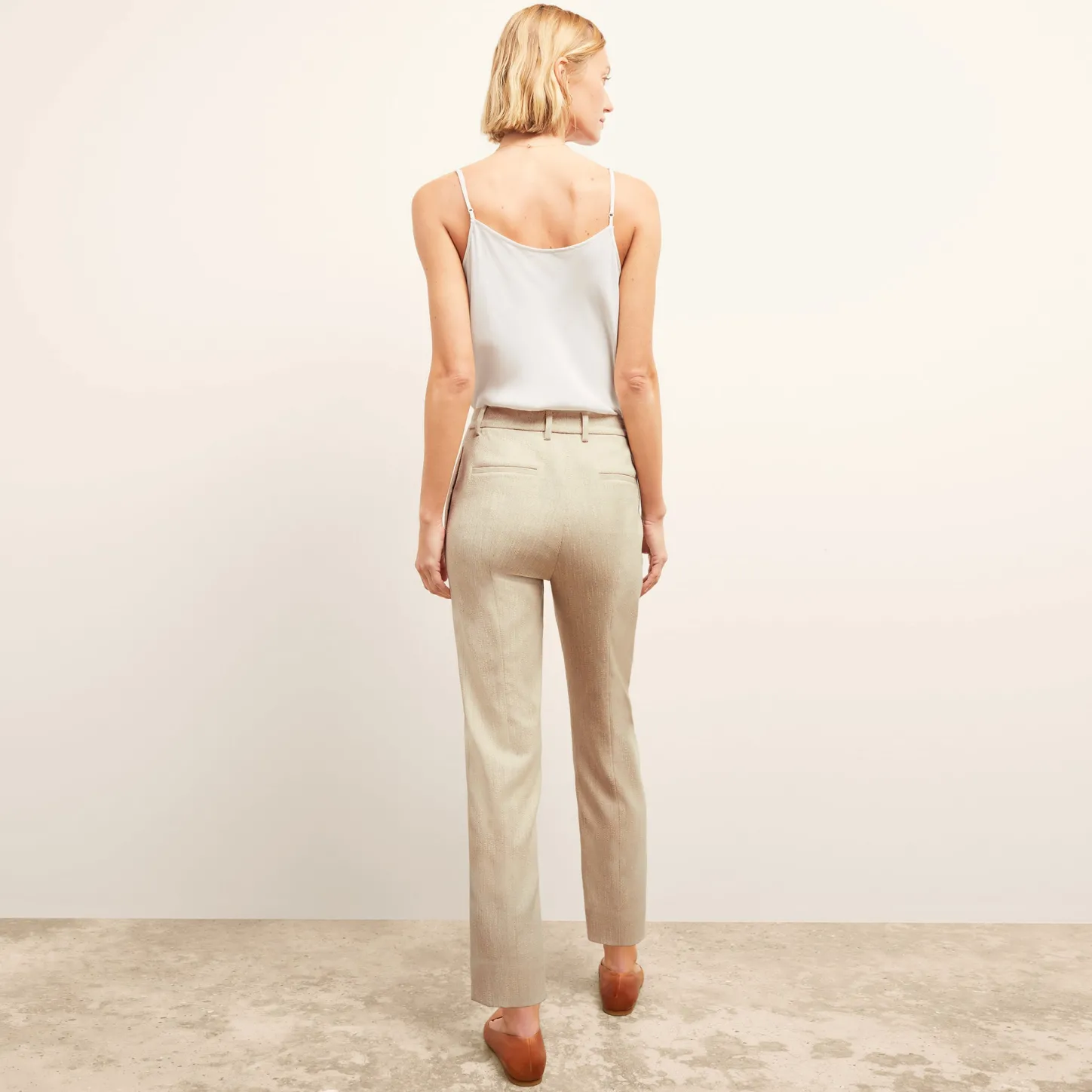 M.M.LaFleur Pants|The Pearl Pant - Cotton Tweed