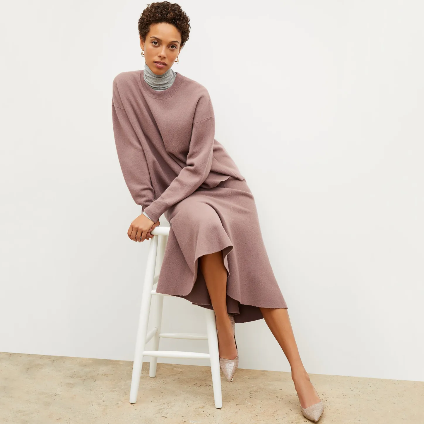 M.M.LaFleur Sweaters|The Quincy Pullover - Boiled Wool