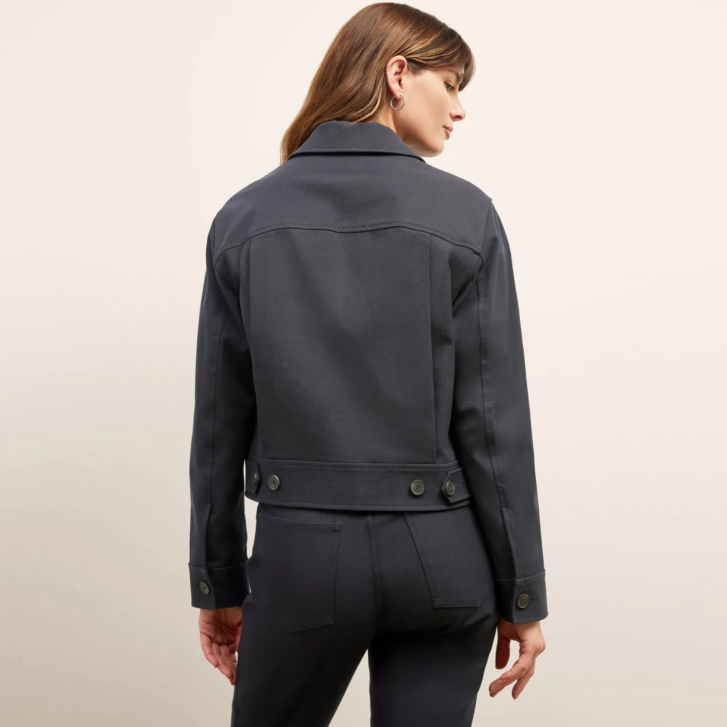 M.M.LaFleur T-Shirts|The Rhoda Jacket - Eco Better Than Denim