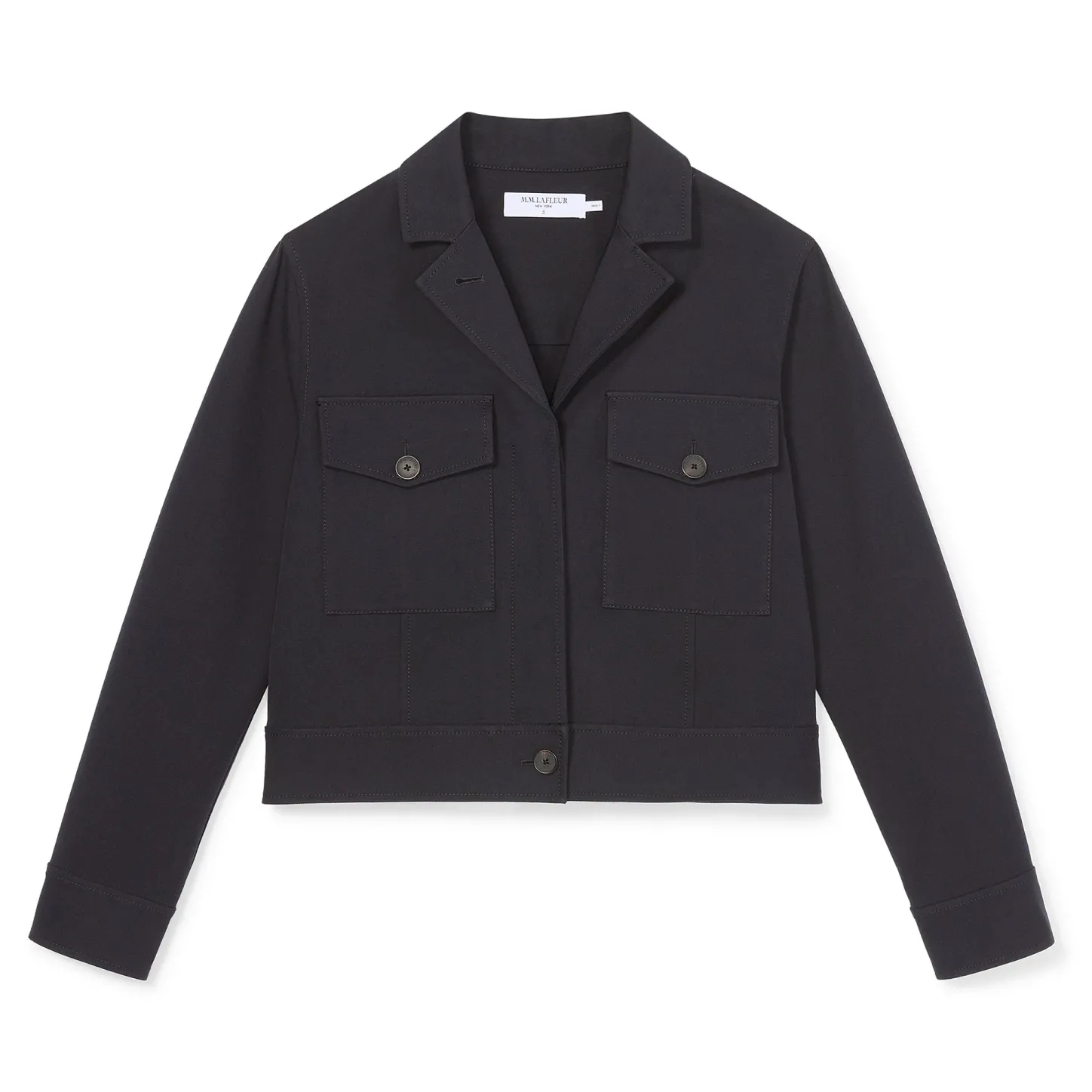 M.M.LaFleur T-Shirts|The Rhoda Jacket - Eco Better Than Denim