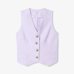 M.M.LaFleur Skirts|The Roo Vest - Stretch Tweed