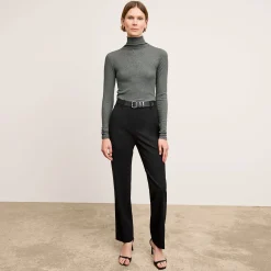 M.M.LaFleur Sweaters|Suiting|The Smith Straight Trouser - Washable Wool Twill