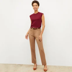 M.M.LaFleur Pants|The Smith Straight Trouser - Washable Wool Twill