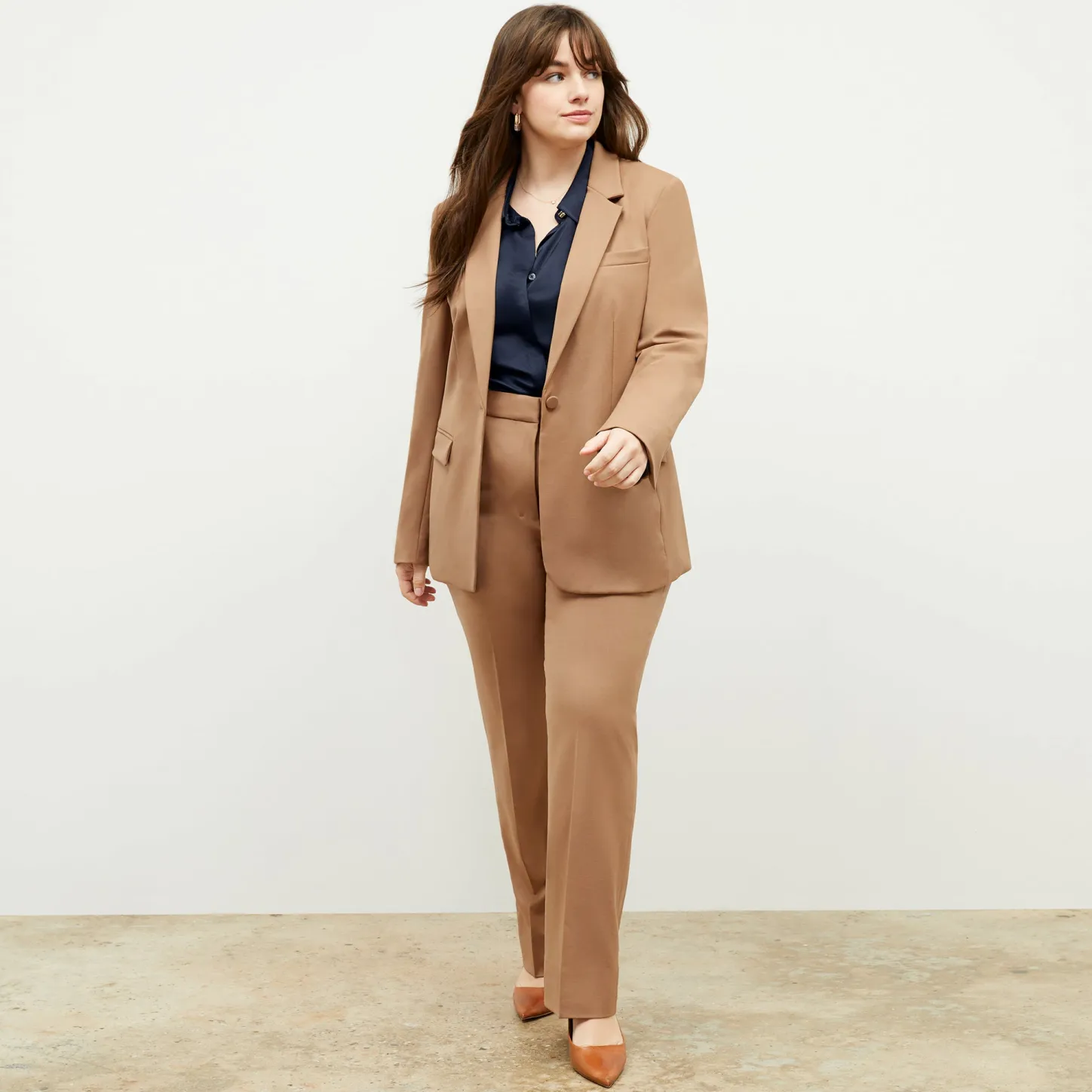 M.M.LaFleur Pants|The Smith Straight Trouser - Washable Wool Twill