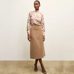 M.M.LaFleur Tops|The Sohee Top - Washable Silk Charmeuse
