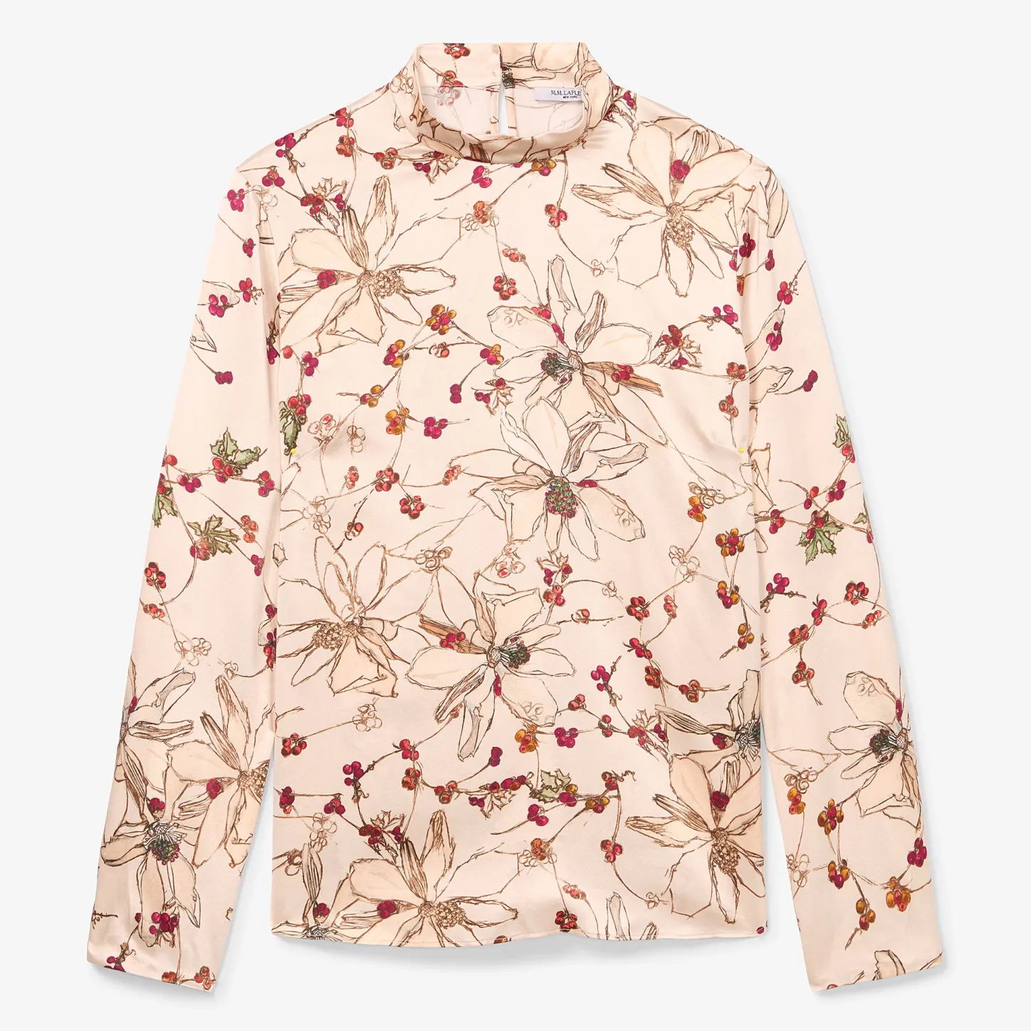 M.M.LaFleur Tops|The Sohee Top - Washable Silk Charmeuse