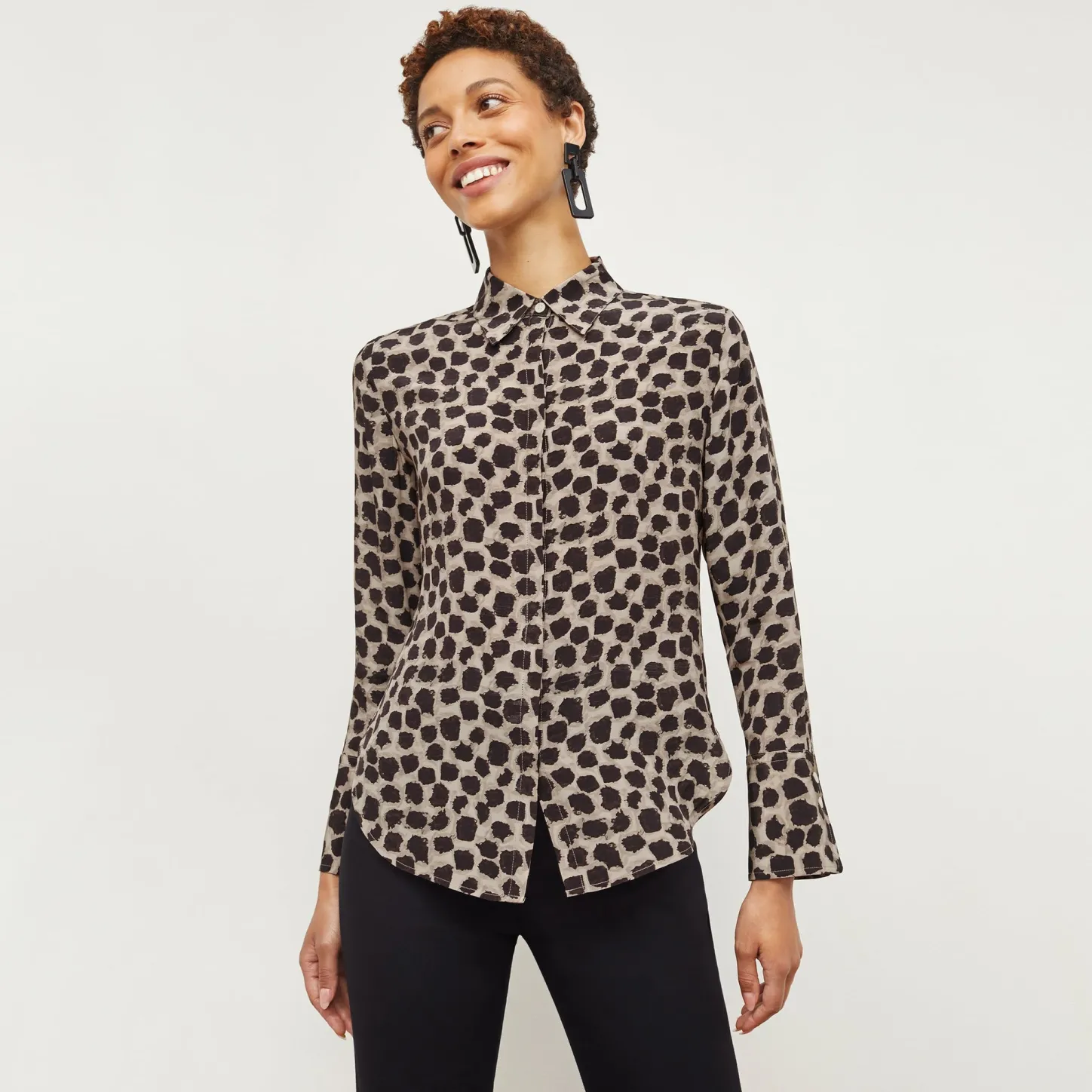 M.M.LaFleur Skirts|The Tatum Top - Washable Silk