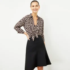 M.M.LaFleur Skirts|The Tatum Top - Washable Silk
