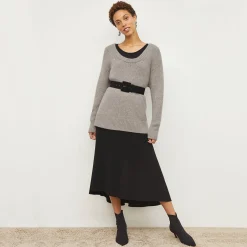M.M.LaFleur Sweaters|The Theo Pullover - Plush Cashmere