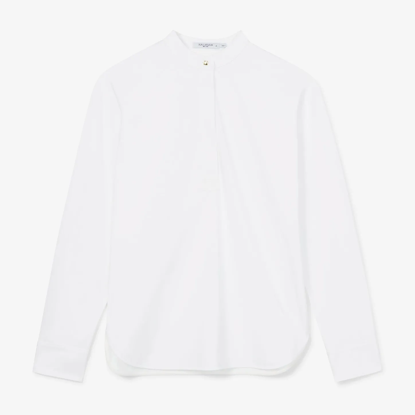 M.M.LaFleur Tops|The Tonya Top - Knit Poplin