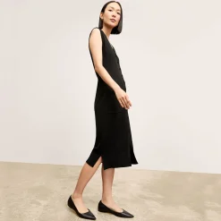 M.M.LaFleur Dresses|The Toula Vest Dress - Cotton Silk Knit