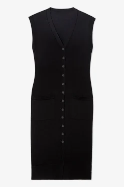 M.M.LaFleur Dresses|The Toula Vest Dress - Cotton Silk Knit