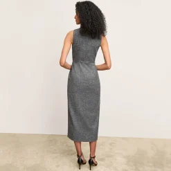 M.M.LaFleur Dresses|Suiting|The Valencia Dress - Crosshatch Suiting
