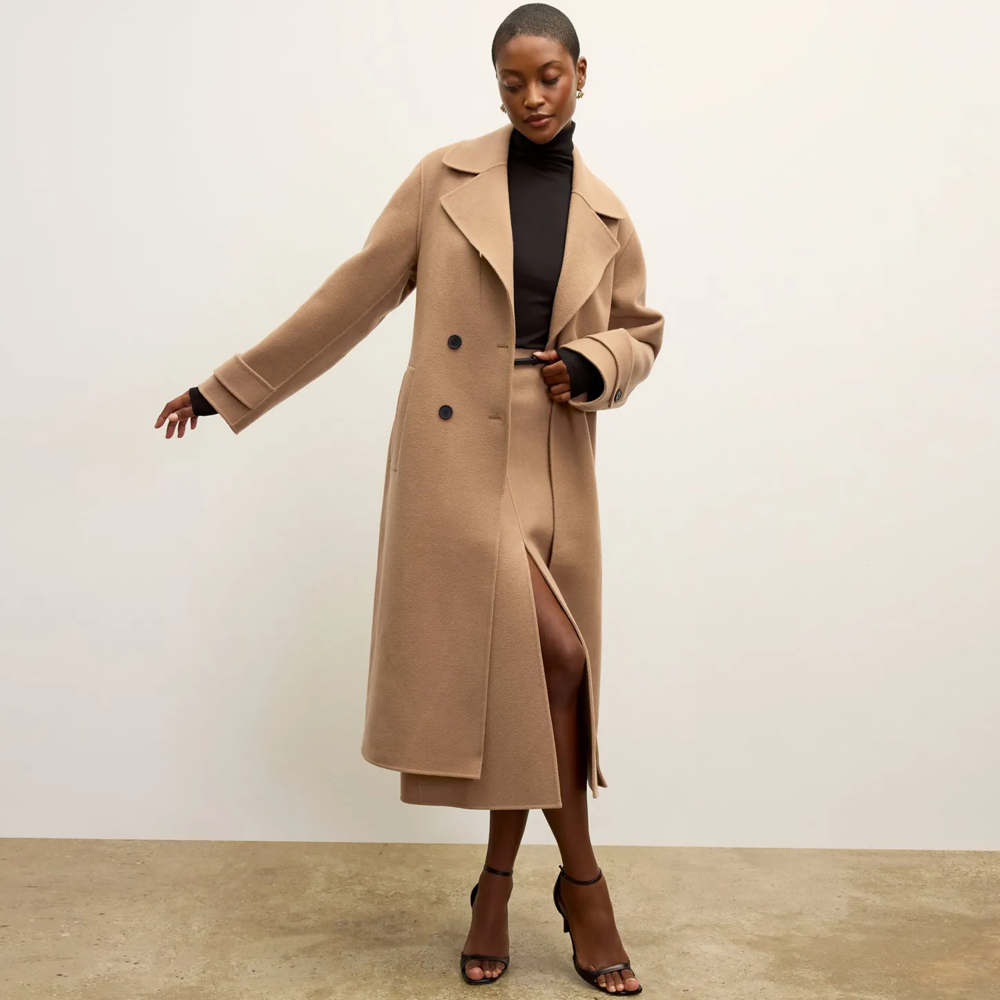 M.M.LaFleur Jackets|The Viola Coat - Double-Face Wool