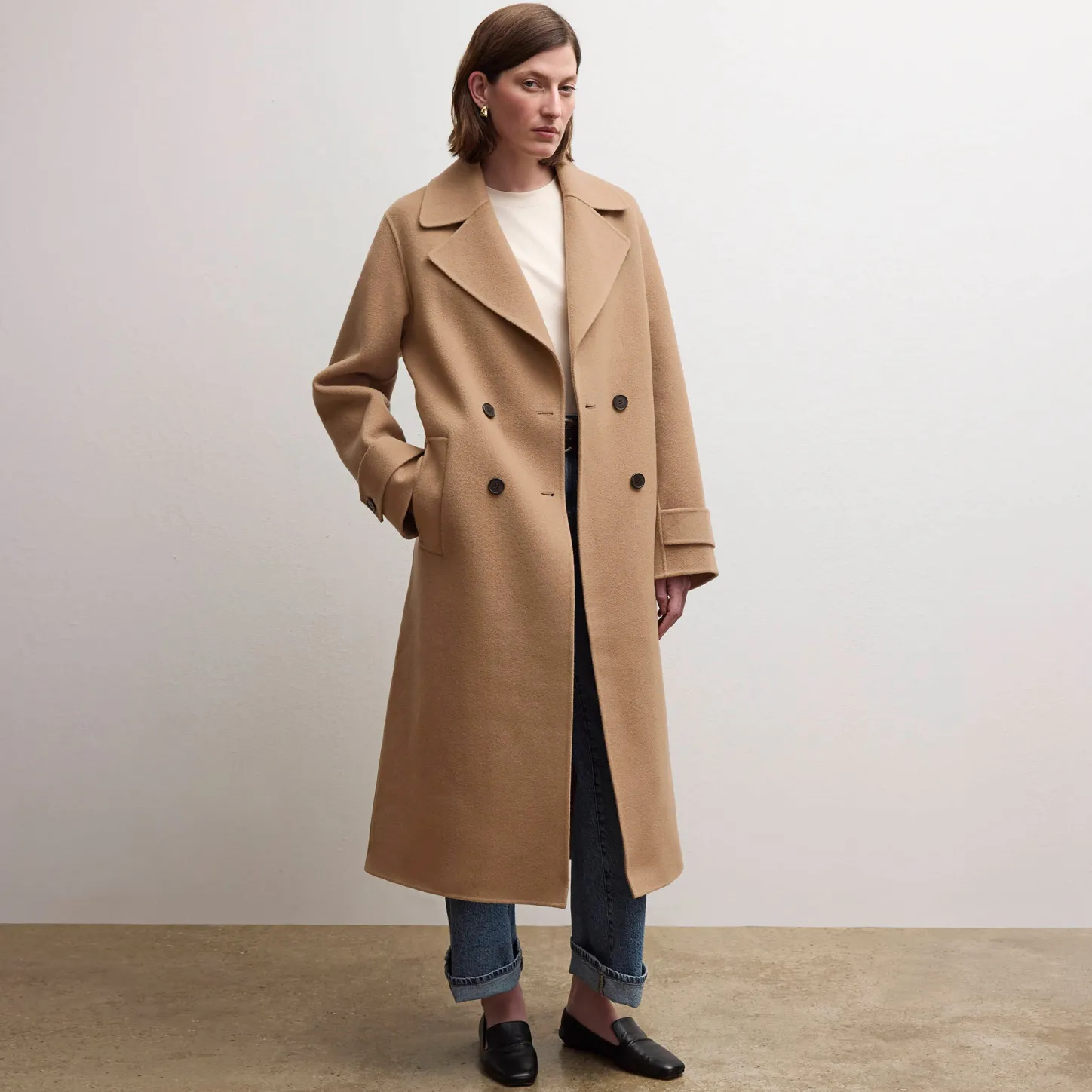 M.M.LaFleur Jackets|The Viola Coat - Double-Face Wool
