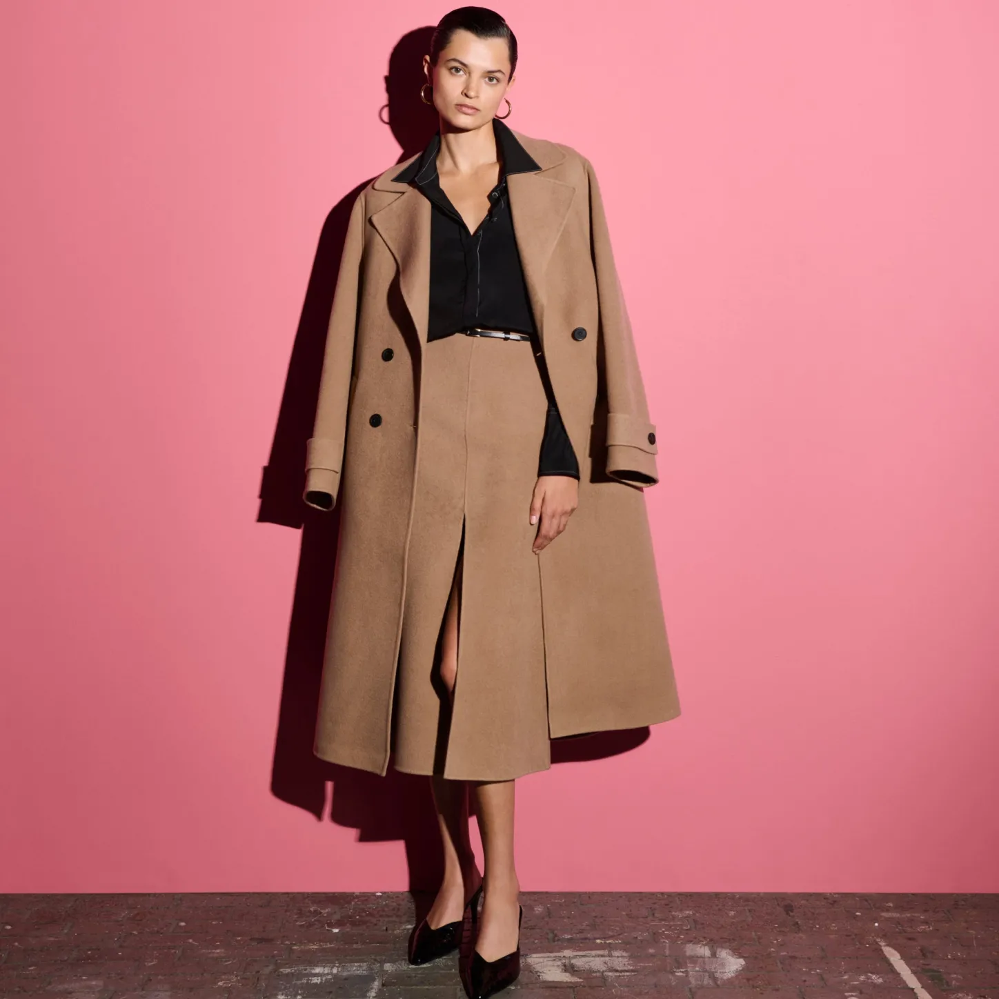 M.M.LaFleur Jackets|The Viola Coat - Double-Face Wool