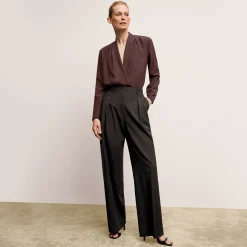M.M.LaFleur Pants|Suiting|The Zuri Pant - Washable Wool Twill